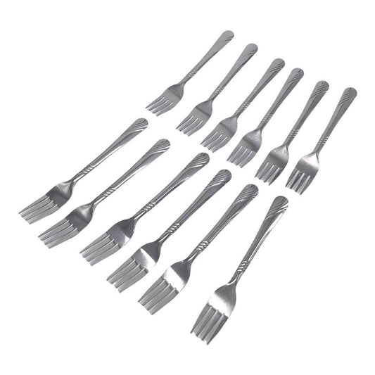 Tenedor Home de Acero Inoxidable 12 Piezas