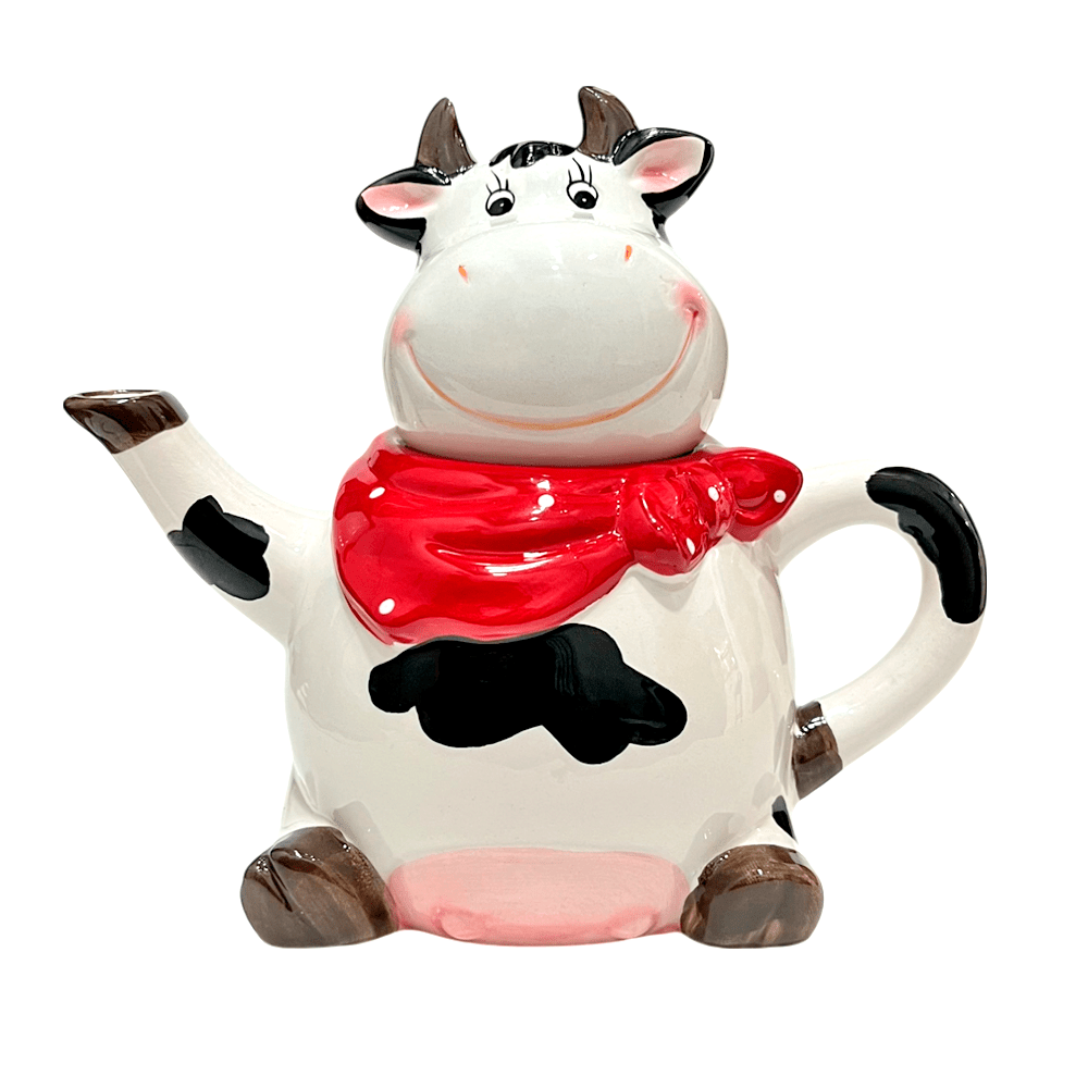 Tetera De Cerámica Diseño De Vaca - 26 California - Titan.com.pa - 073297789729