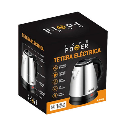Tetera Eléctrica Home Power 1.8 Litros / 1500W - Home Power - Titan.com.pa - 6975069401331