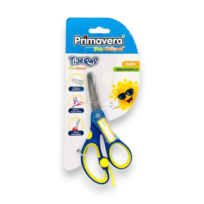 Tijera Preescolar Primavera de Punta Redonda - Surtida - Primavera - Titan.com.pa - 7707275921933