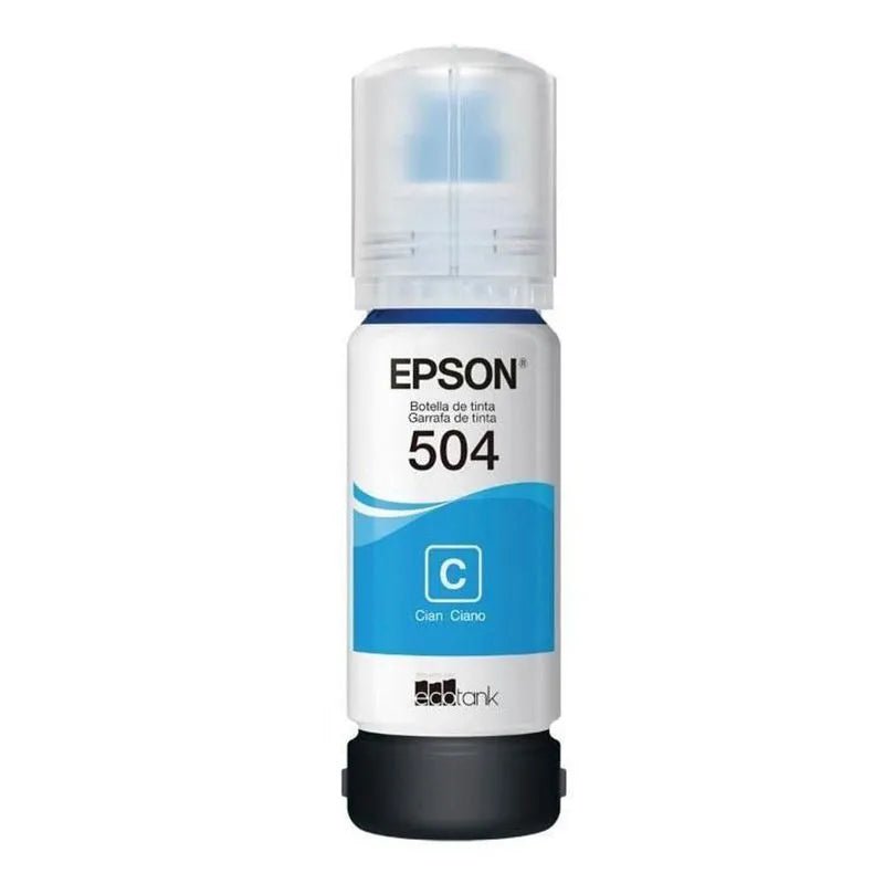 Tinta Para Impresora Epson 504 Cian - EPSON - Titan.com.pa - 10343938755