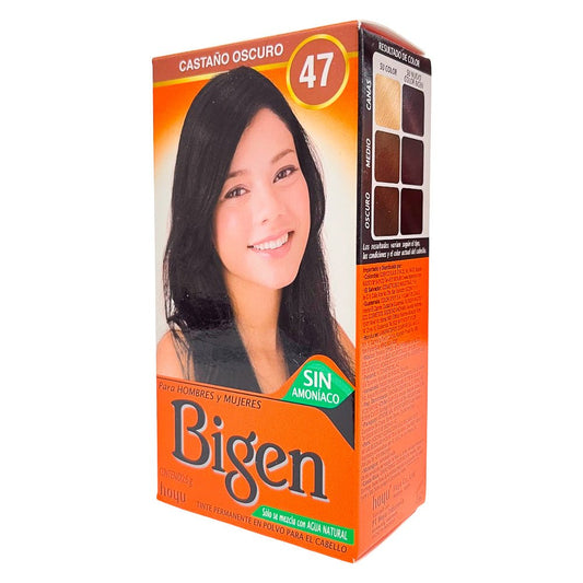 Tinte Bigen Permanente Castaño Oscuro 47 - Bigen - Titan.com.pa - 4987205905476