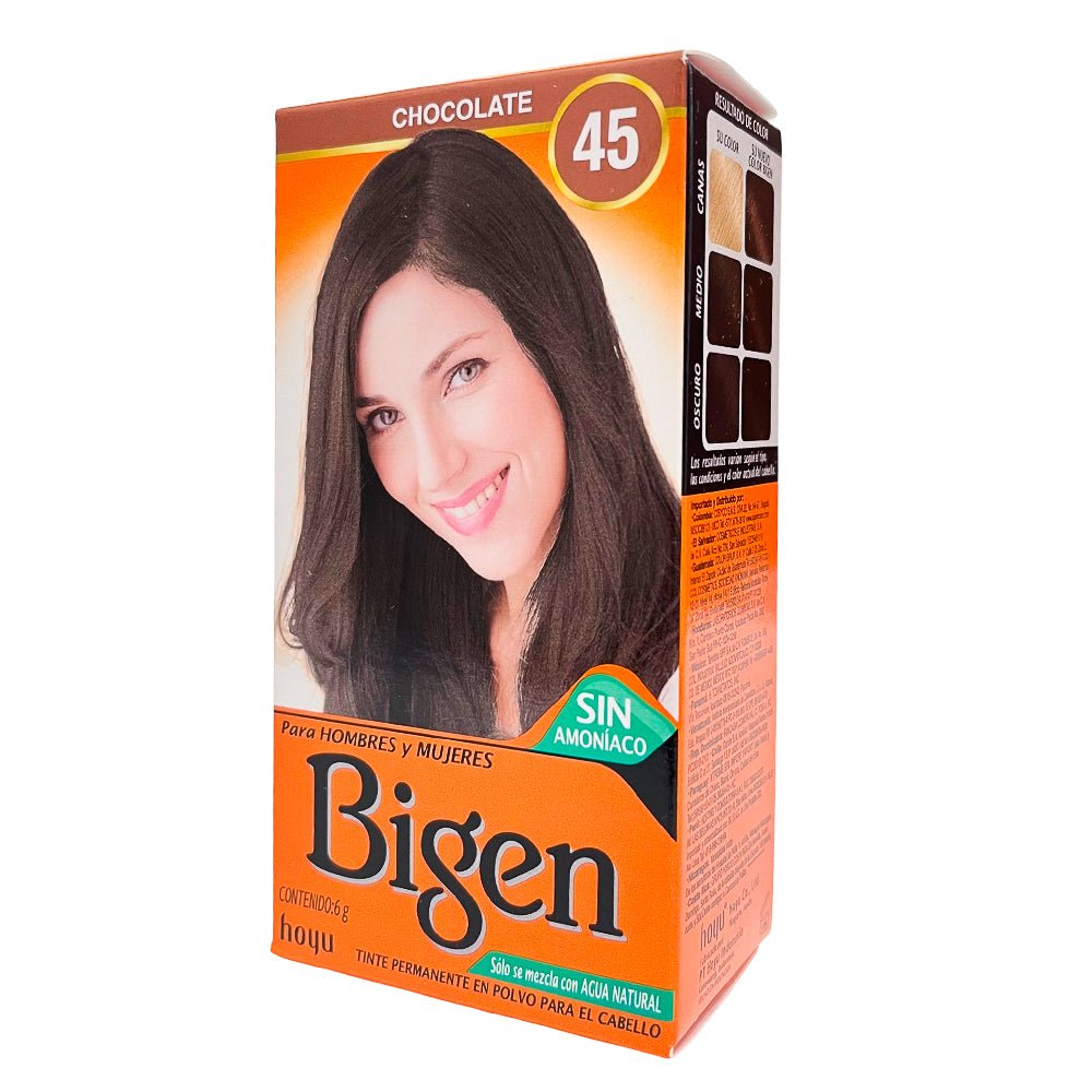 Tinte Bigen Permanente Chocolate 45 - Bigen - Titan.com.pa - 4987205932373