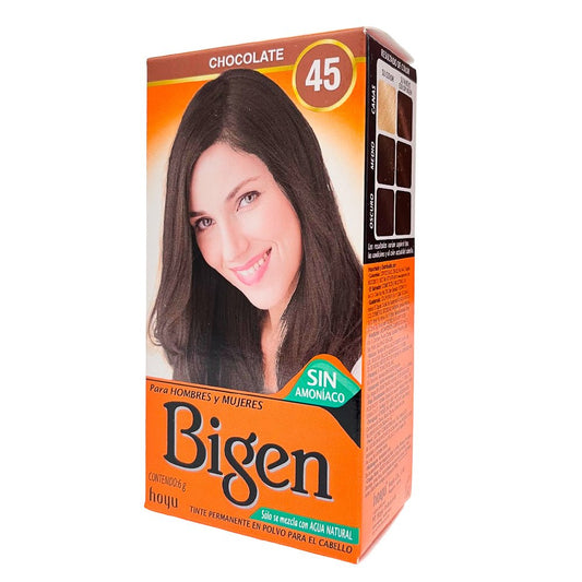 Tinte Bigen Permanente Chocolate 45 - Bigen - Titan.com.pa - 4987205932373