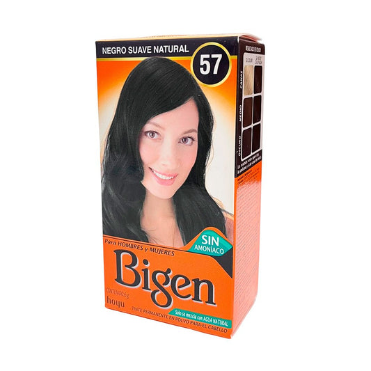 Tinte Bigen Permanente Negro Suave Natural 57 - Bigen - Titan.com.pa - 4987205905575