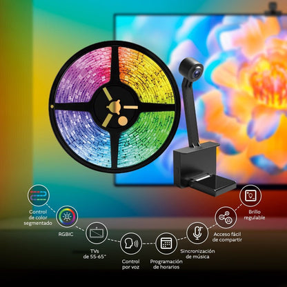 Tira de Luz Led Intel y Cámara Para Televisor de 55" - 65" - Nexxt Solutions - Titan.com.pa - 798302058293