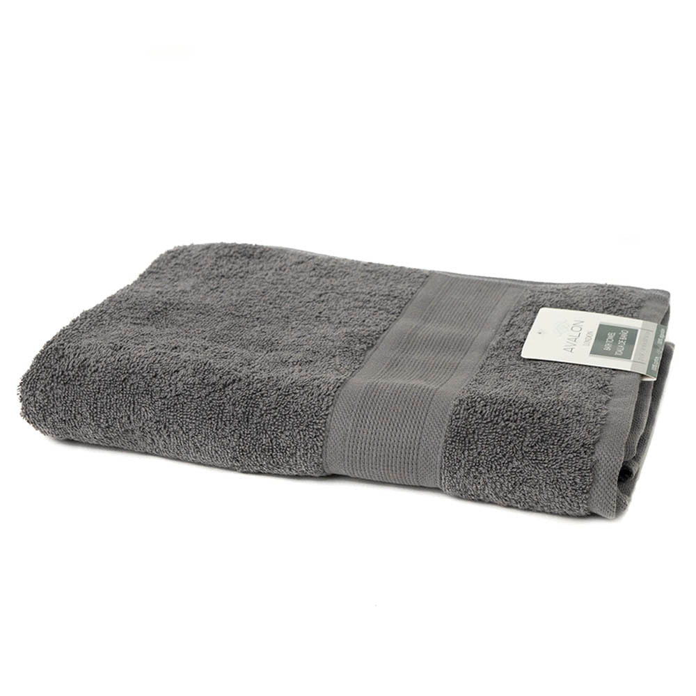 Toalla De Baño Avalon 27" x 54" - Gris Oscuro