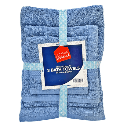 Toalla de Baño Easy Home Set 3 Piezas - Surtida - Easy Home - Titan.com.pa - 2100000193752