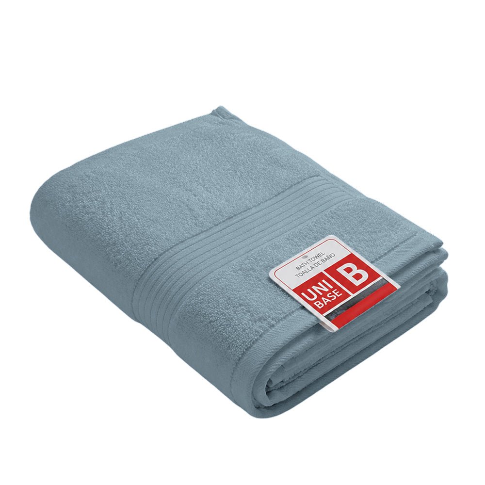 Toalla De Baño Ibiza 27” X 54” Azul Claro - Unibase - Unibase - Titan.com.pa - 7453122824376