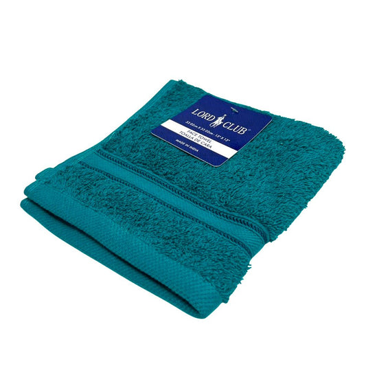 Toalla De Cara Marbella 13” X 13” Teal - Lord Club - Lord Club - Titan.com.pa - 2100000657346