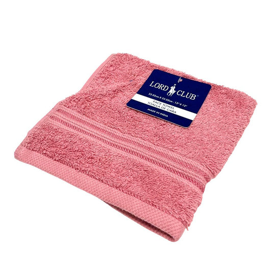 Toalla De Cara Mónaco 13” X 13” Burnt Rose - Lord Club - Lord Club - Titan.com.pa - 2100000793549