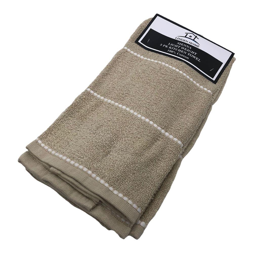 Toalla de Cocina Linden Home Sienna 3 Piezas - Surtido