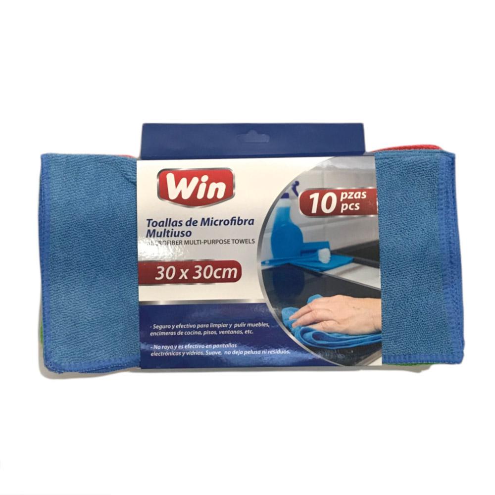 Toalla de Limpieza Win Multiuso Set 10 Piezas