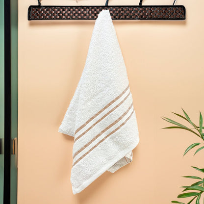 Toalla De Mano Cannon Dallas 16” X 28” Blanco/Taupe - Cannon - Titan.com.pa - 7453122822426