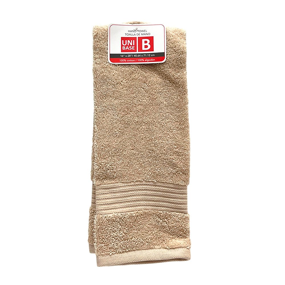 Toalla De Mano Ibiza 16” X 28” Sand - Unibase - Unibase - Titan.com.pa - 7453112349209