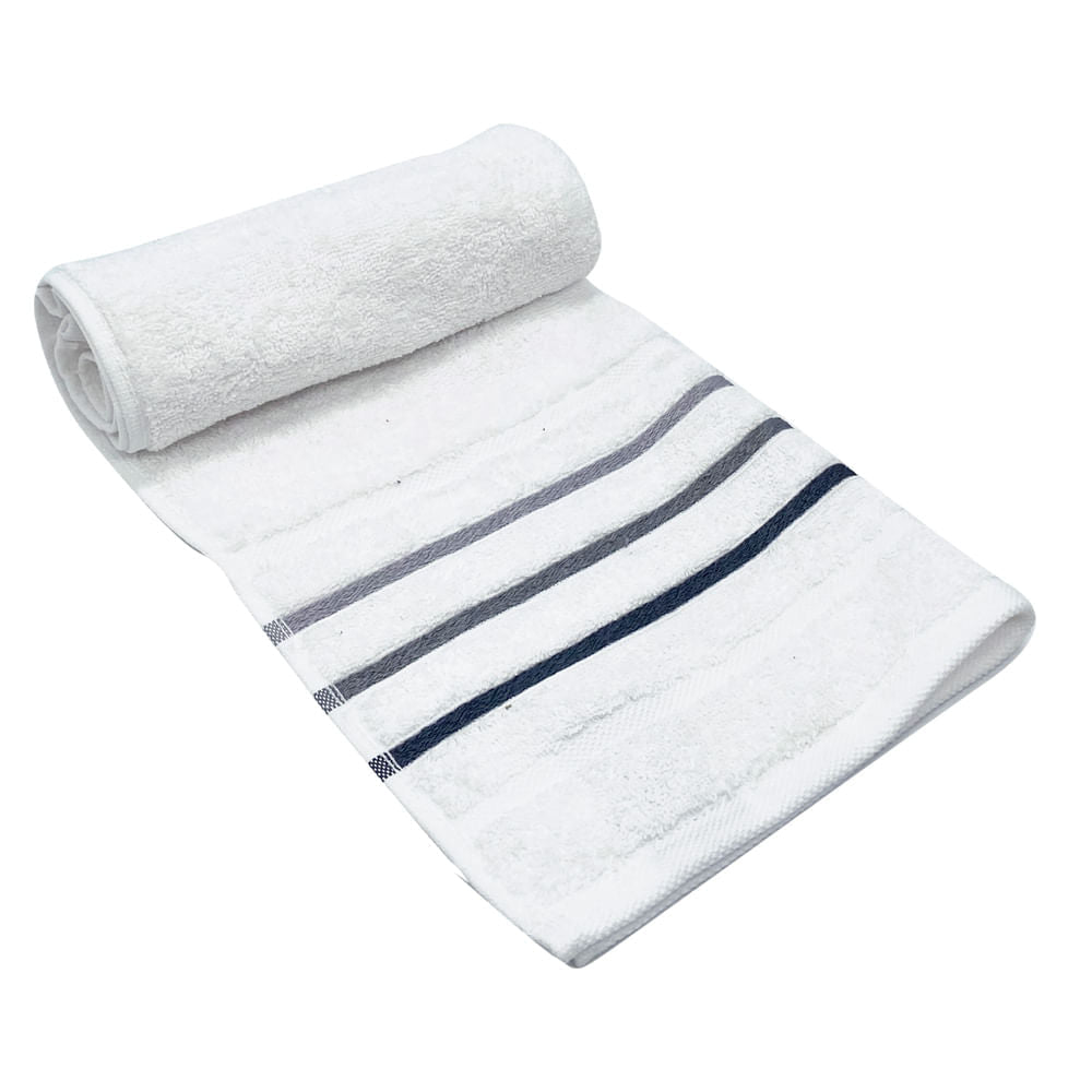 Toalla de Mano Royal Heritage Blossom 16" x 28" - Gris