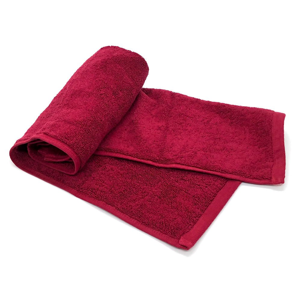 Toalla de Mano Royal Heritage Valencia 16" x 28" - Rojo oscuro