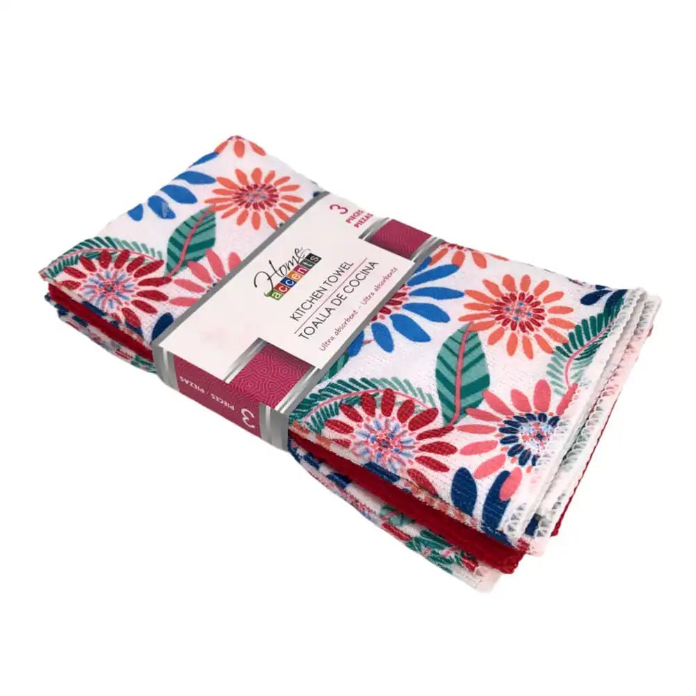 Toalla Para Cocina Home Accents 3 Piezas - Surtido 44781 - Home Accents - Titan.com.pa - 7453100812593