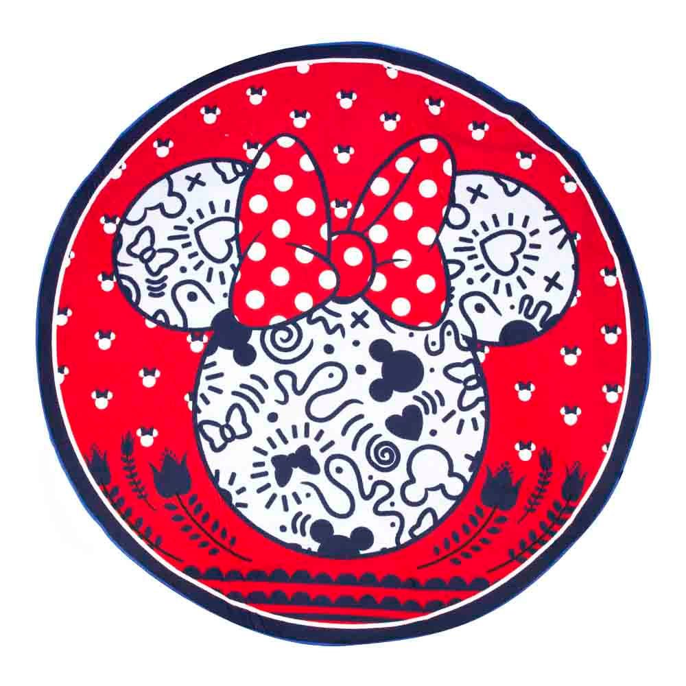 Toalla Redonda Disney Minnie