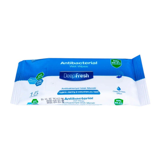 Toallas Antibacterial Deep Fresh 15 Unidades - Deep Fresh - Titan.com.pa - 8681554613278