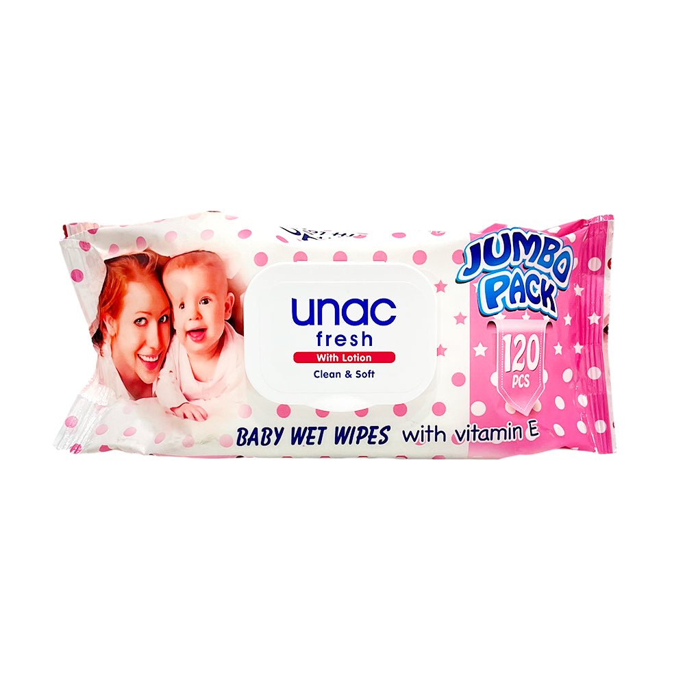 Toallas Húmedas de Bebe Unac Fresh / 120Pza - Unac Fresh - Titan.com.pa - 2150110684770