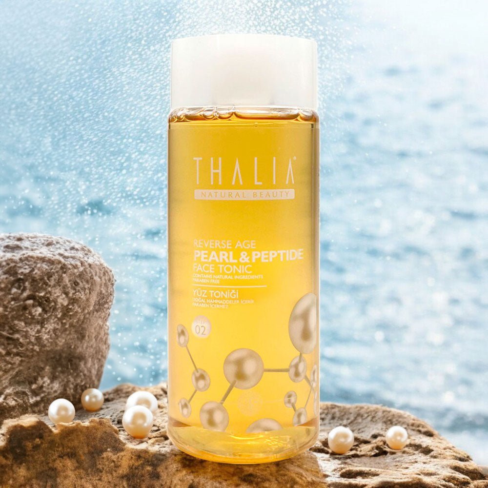 Tónico Limpiador Facial Thalia Antiedad / Pearl & Peptide / 300ML - Thalia - Titan.com.pa - 8699490313329