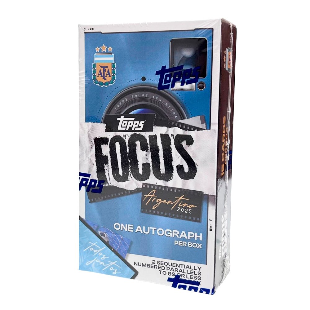 Topps 2025 Argentina Focus - Deck Box - Topps - Titan.com.pa - 5053307075818