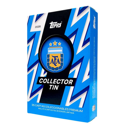 Topps Argentina Cartas Topps / Collector Tin 25-26 - Topps - Titan.com.pa - 5053307076761