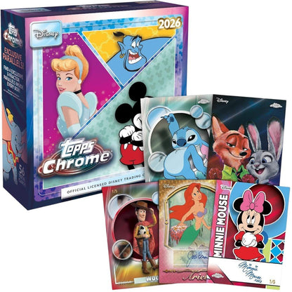 Topps Chrome Disney 2026 Mega Box - Topps - Titan.com.pa - 5053307083981