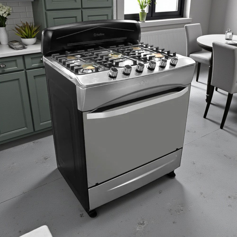 Estufa a Gas Hotline / 30" / 5 Quemadores / HLGR3001