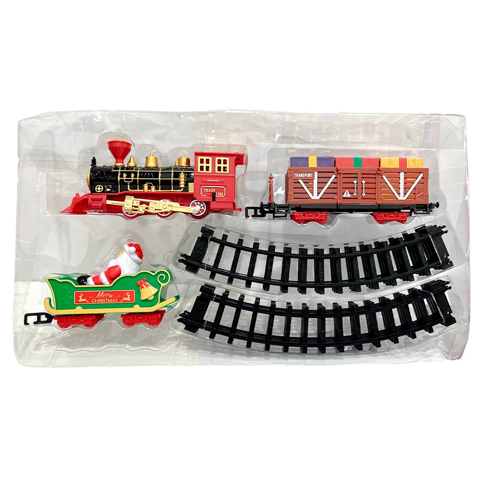 Tren Con Pista 78 X 78 CM 11 Piezas Merry Christmas - Star Toys