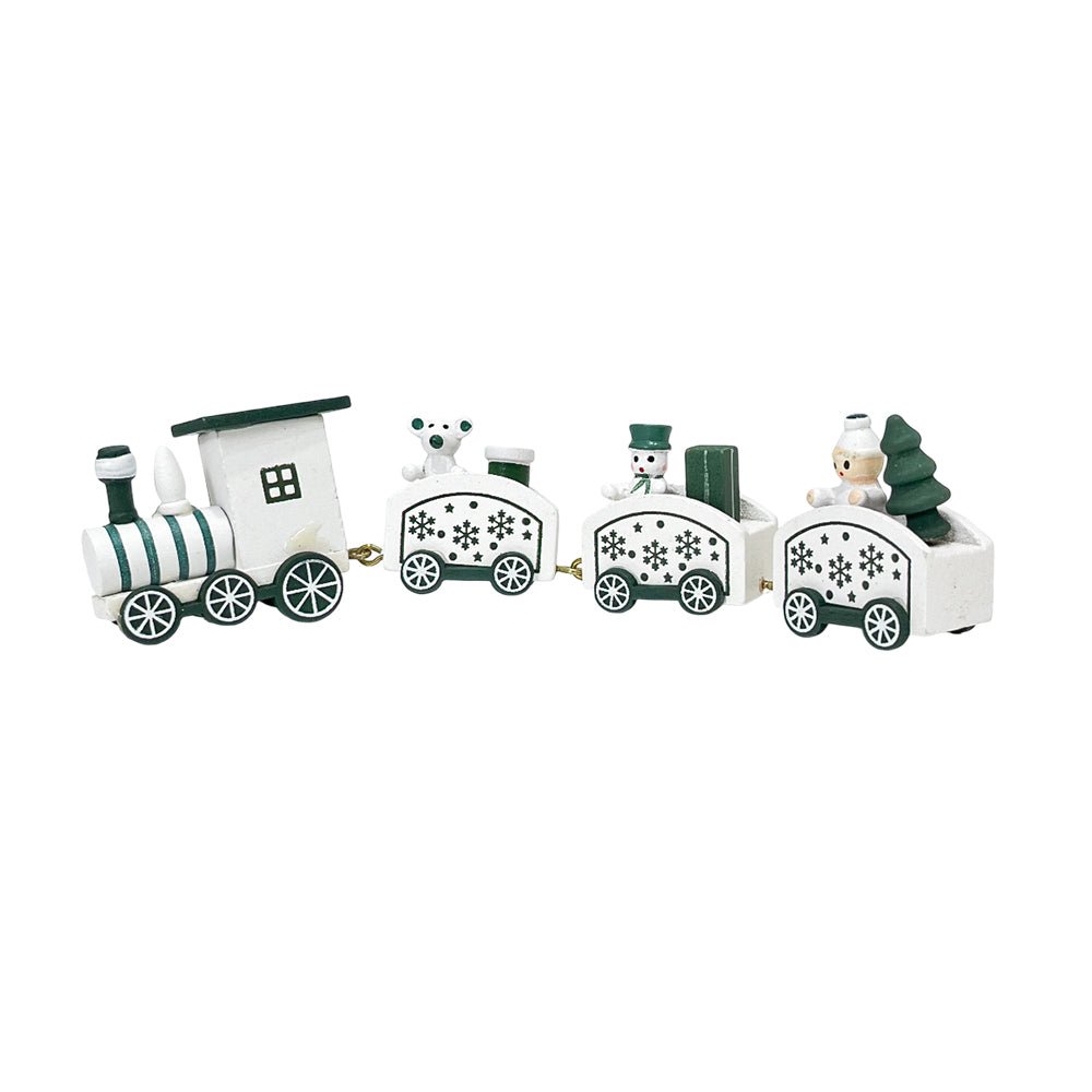 Tren Navideño Decorativo - Blanco / Christmas Elegance – - Christmas Elegance - Titan.com.pa - 2100000566839