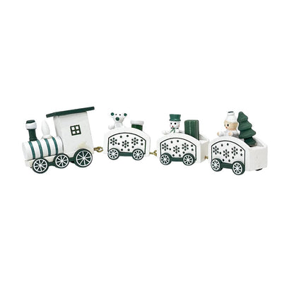 Tren Navideño Decorativo - Blanco / Christmas Elegance – - Christmas Elegance - Titan.com.pa - 2100000566839