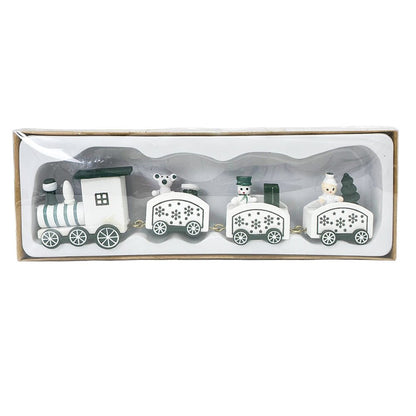 Tren Navideño Decorativo - Blanco / Christmas Elegance – - Christmas Elegance - Titan.com.pa - 2100000566839