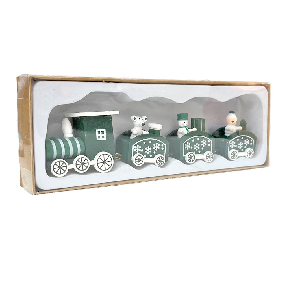 Tren Navideño Decorativo / Verde / Christmas Elegance - Christmas Elegance - Titan.com.pa - 2100000745630