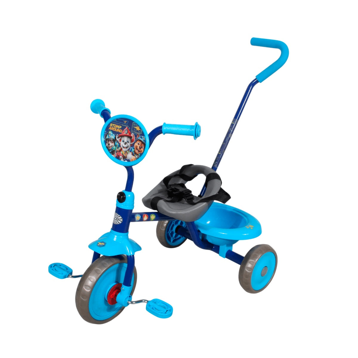 Triciclo Paw Patrol Boy Dino con Canasto