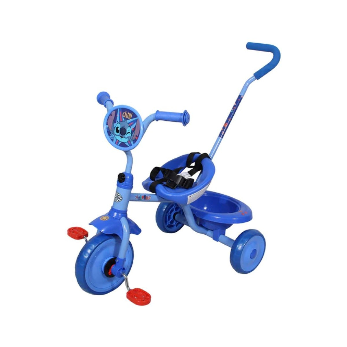Triciclo con Canasto Stitch