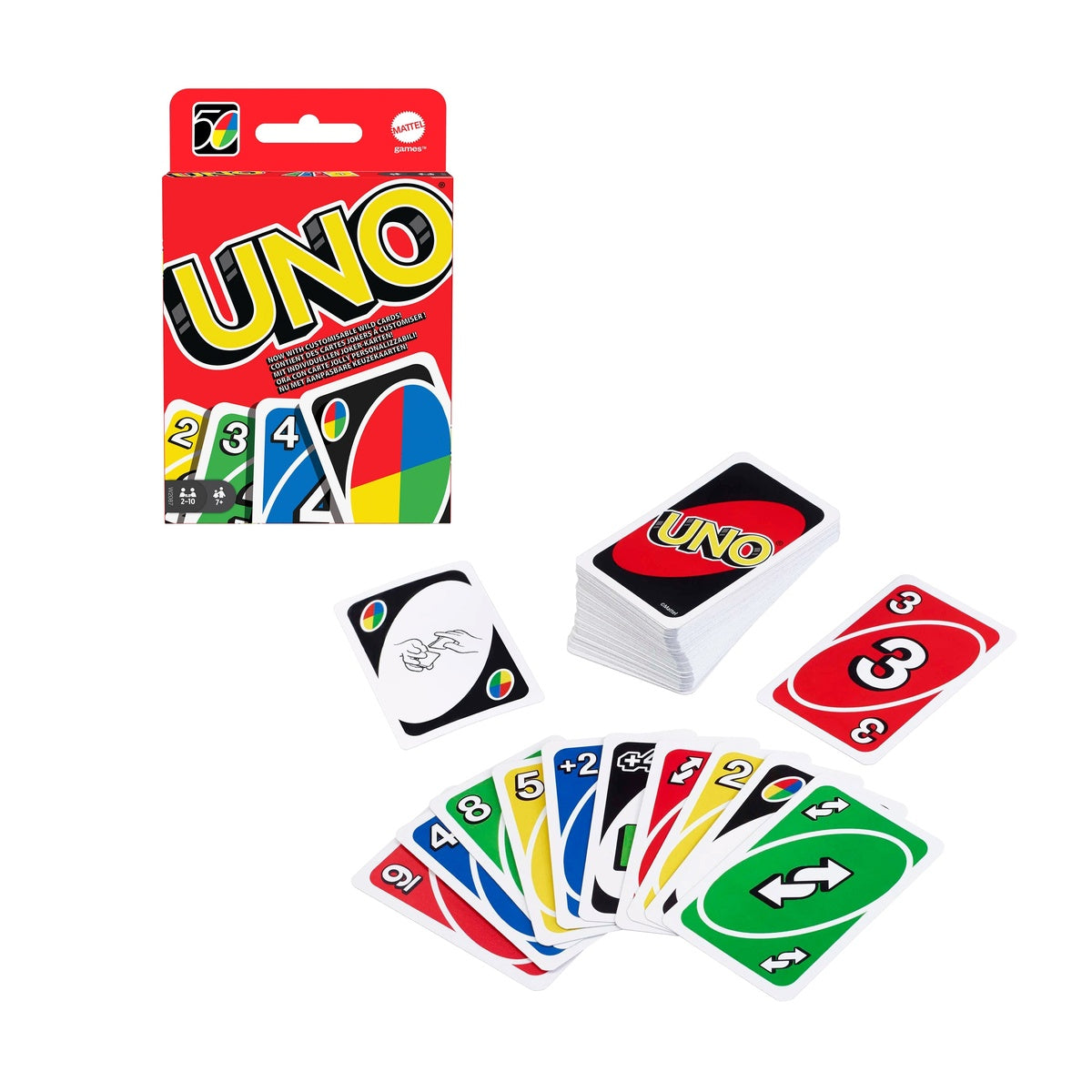Uno Juego de Cartas Display Internacional - UNO - 30106485
