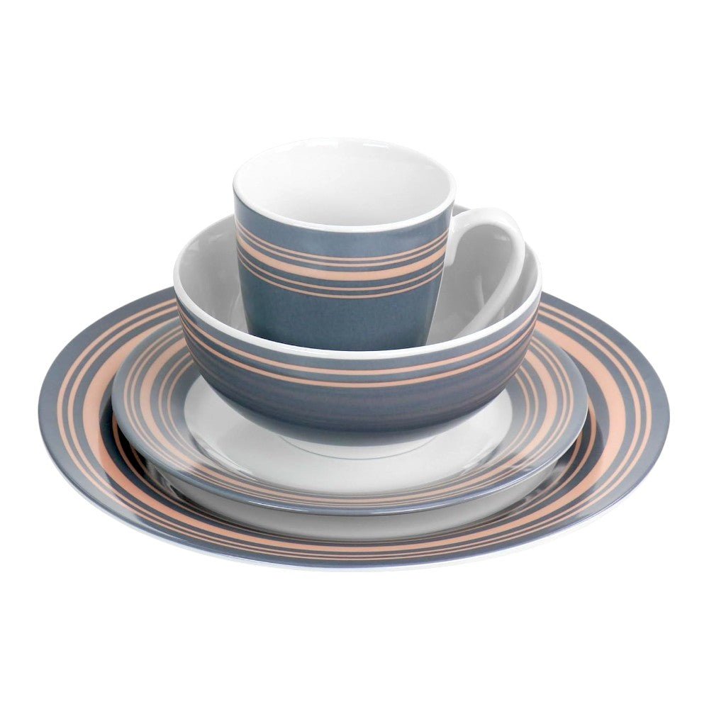 Vajilla de Cerámica Gibson – 16 Piezas / Estampada - Gibson - Titan.com.pa - 085081541567