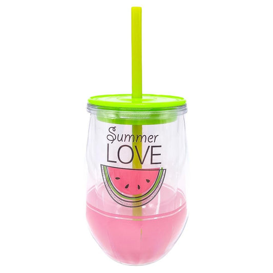 Vaso Con Tapa y Carrizo Home Elegance 12.5 cm x 9 cm - Surtido