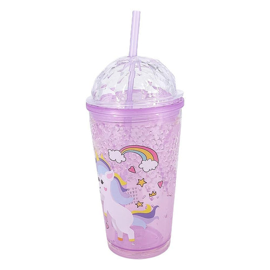 Vaso de Acrílico Con Tapa Home Elegance 450 ml - Surtido