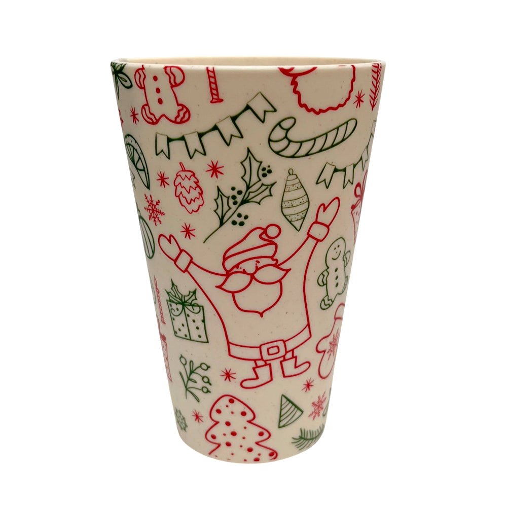 Vaso De Melamina 13 X 8 CM Navidad Surtido - Christmas Elegance