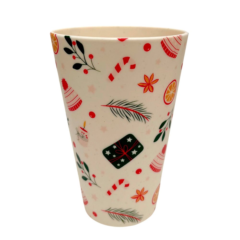 Vaso De Melamina 13 X 8 CM Navidad Surtido - Christmas Elegance