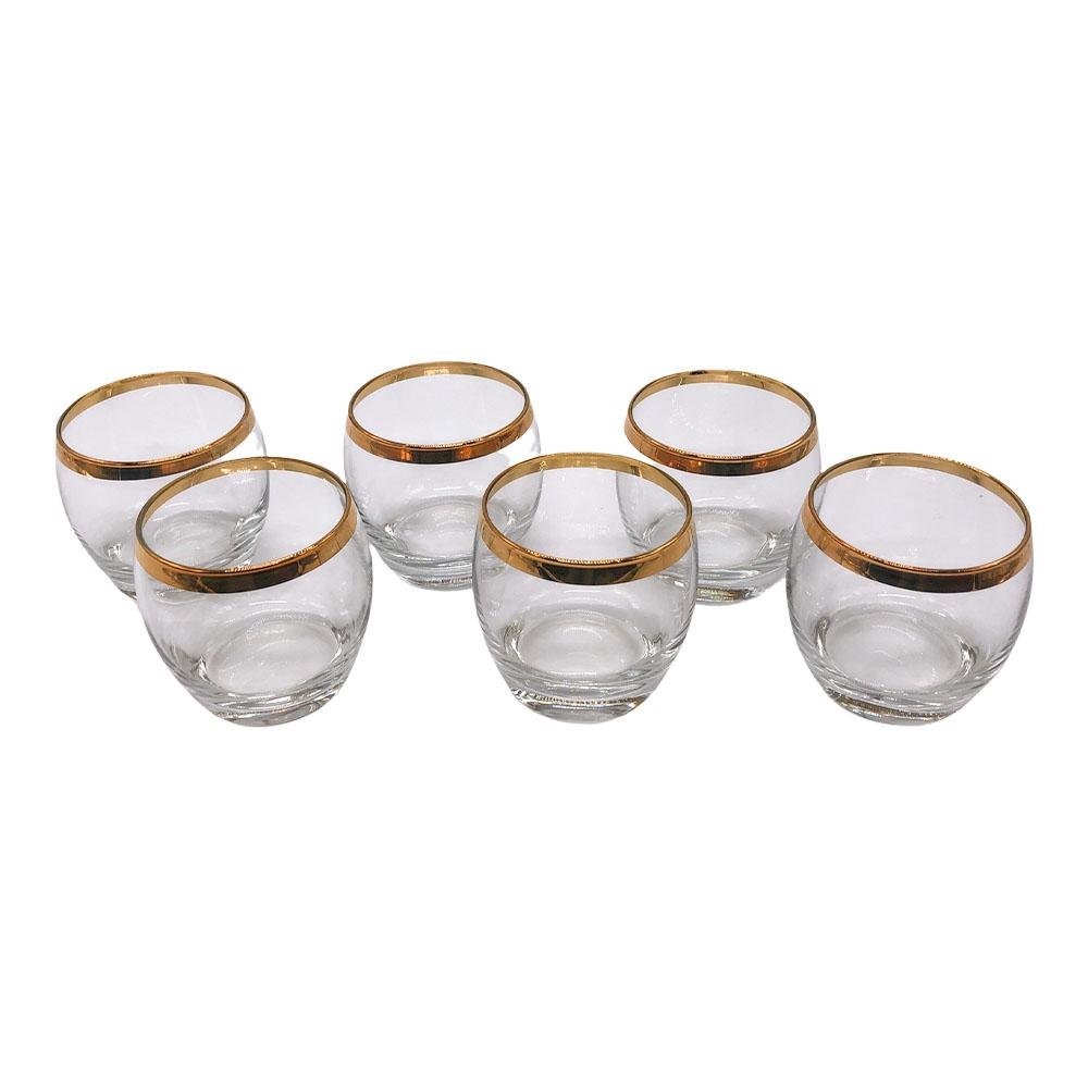 Vaso de Vidrio Wisky Barrel Pasabahce 11 oz 6 Piezas