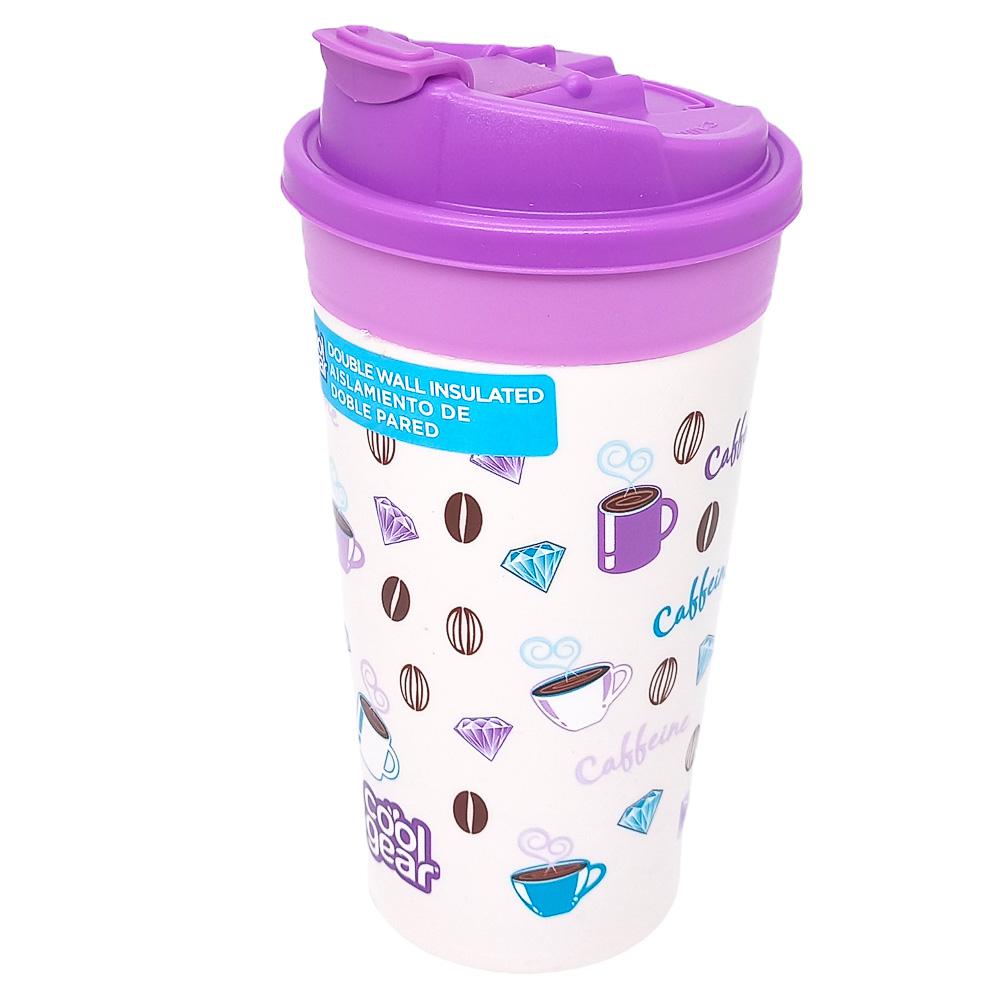 Vaso Para Café Cool Gear de Plástico 15 oz - Surtido