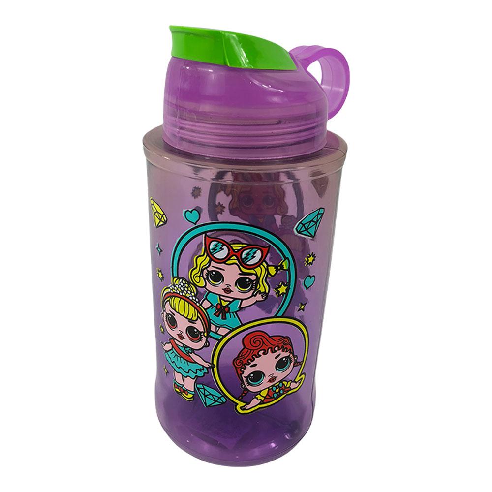 Vaso Plástico Plasti Oled con Tapa Galaxia - Surtido