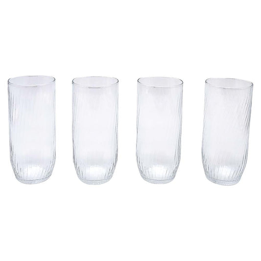 Vasos Crisa 15.7 oz Vidrio Set 4 Piezas