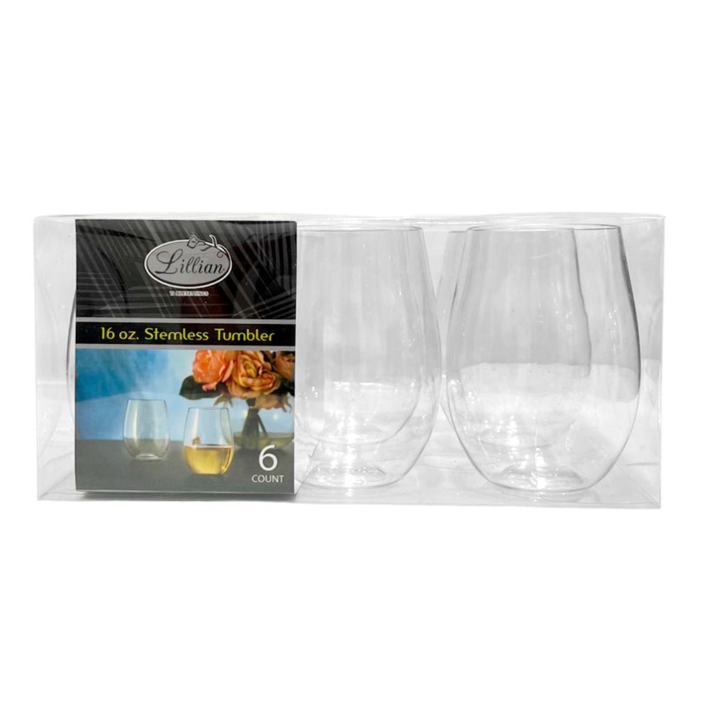 Vasos de Acrílico / Lillian / 16 oz / 6 Piezas - Lillian - Titan.com.pa - 763615300544