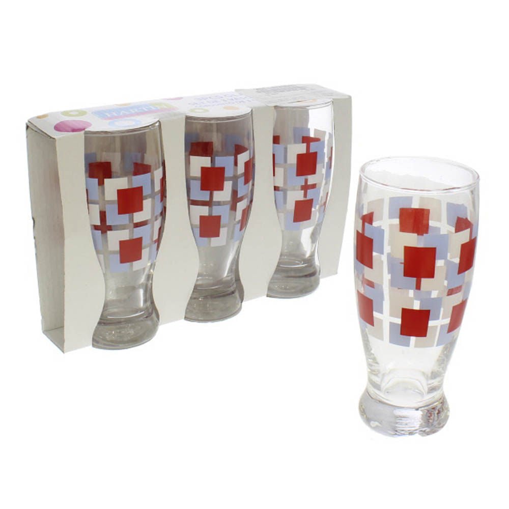 Vasos de Vidrio Lav 11oz 3 Pieza