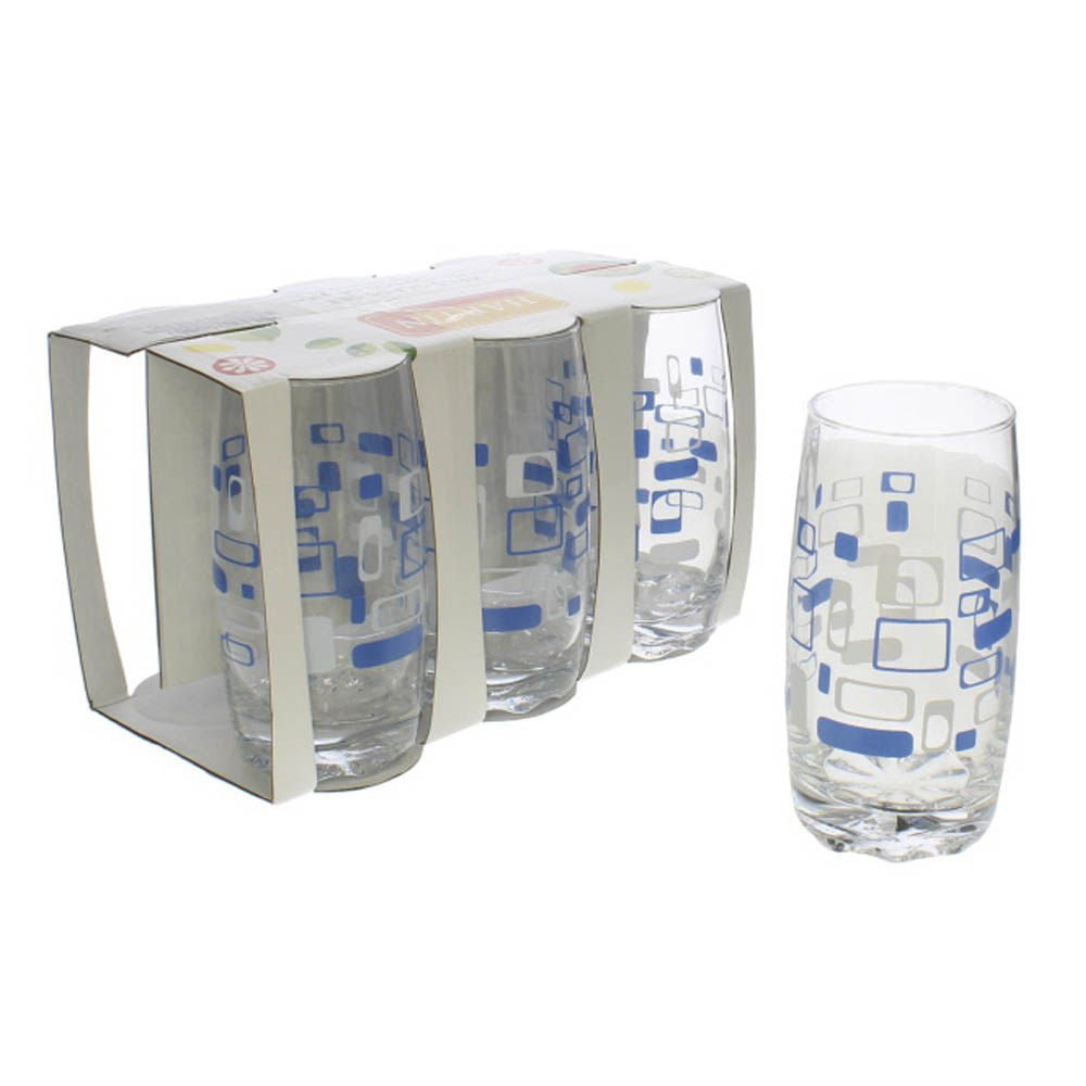 Vasos de Vidrio Lav 12 oz 6 Pieza